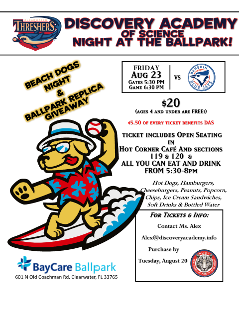 Threshers Spirit Night Flyer